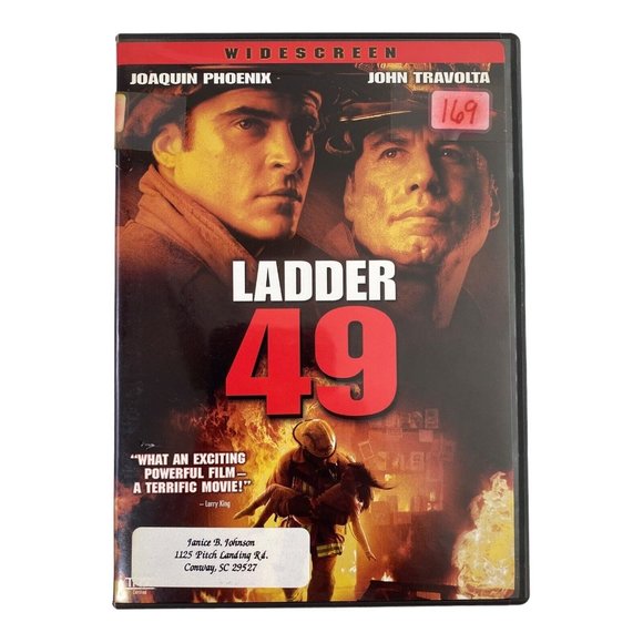 Ladder 49 (DVD, 2004) Widescreen- Action, Drama,‎ Joaquin Phoenix, John Travolta - Picture 1 of 4